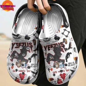 Custom Kanye West Yeezus Crocs For Sale 3