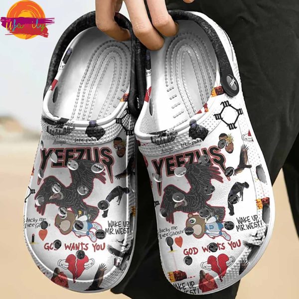 Custom Kanye West Yeezus Crocs For Sale