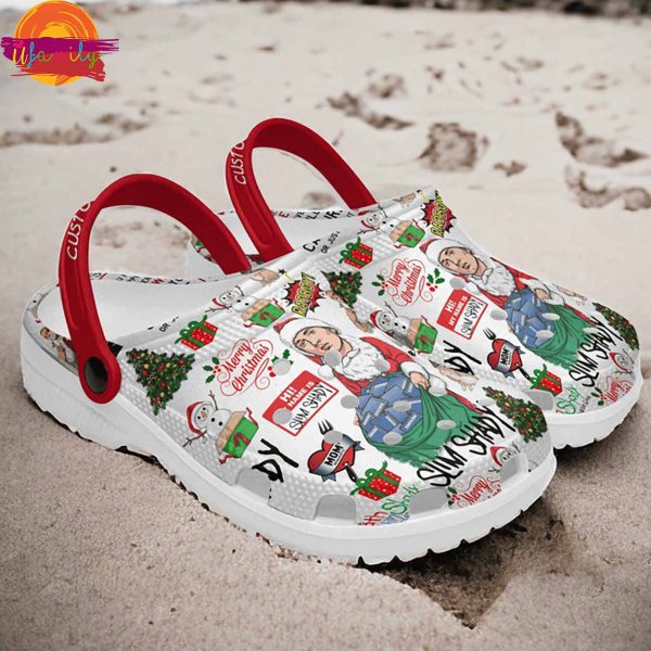 Custom Name Eminem Slim Shady Christmas Crocs