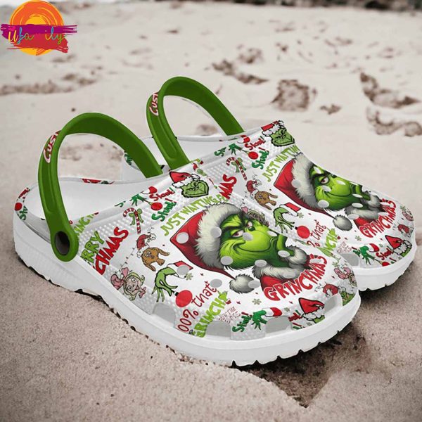 Custom Name GrinchMas Christmas Crocs Shoes