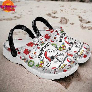 Custom Name Snoopymas Crocs Shoes 2