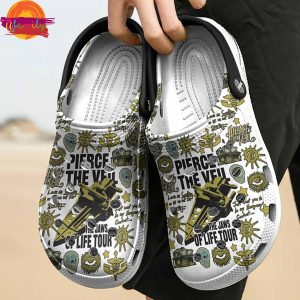 Custom Pierce The Veil Crocs For Music 3