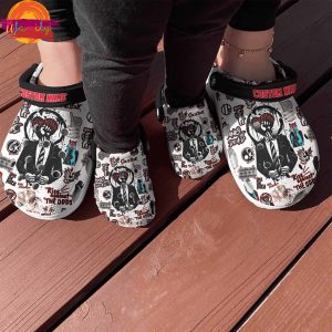 Custom Punk Rock Crocs Shoes 4