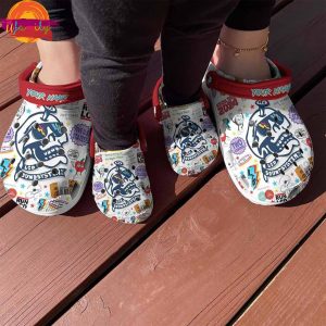 Custom Skull LCD Soundsystem Band Crocs Shoes 4