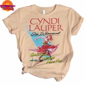 Cyndi Lauper T Shirt Pajama Set 2