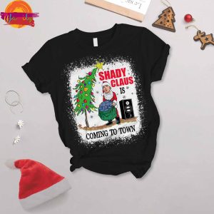 Eminem Santa Claus T Shirt Pajama Set 2