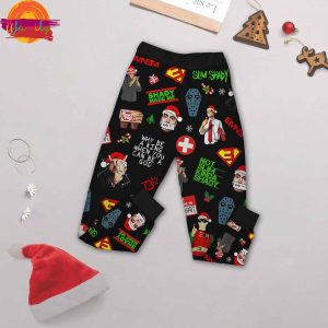 Eminem Santa Claus T Shirt Pajama Set 3