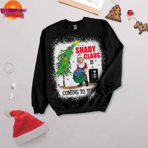 Eminem Shady Claus Long Sleeve Pajama Shirt