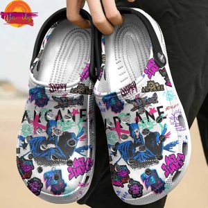 Get Jinxed Arcane League Of Legends Crocs Footwear 3