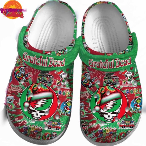 Grateful Dead Christmas Crocs For Family