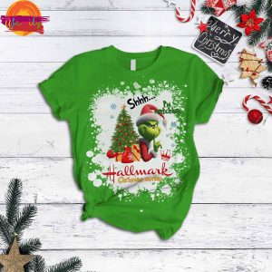 Grinch Hallmark Movie Christmas Pajama Set 2