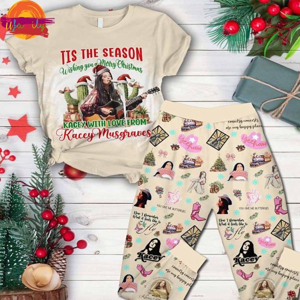 It’s The Season Wishing You A Merry Christmas Kacey Musgraves T Shirt Pajama Set