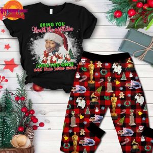 John Legend I Kiss You Once And Then Some More Christmas T Shirt Pajama Set For Music 1