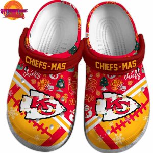 Kansas City Chiefs Mas NFL Christmas Crocs 2