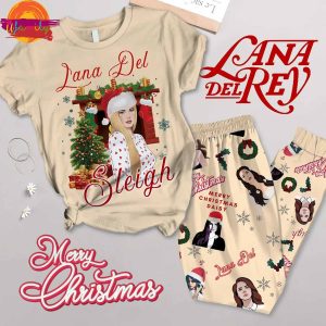 Lana Del Sleigh Lana Del Rey Christmas Gifts T Shirt Pajama Set