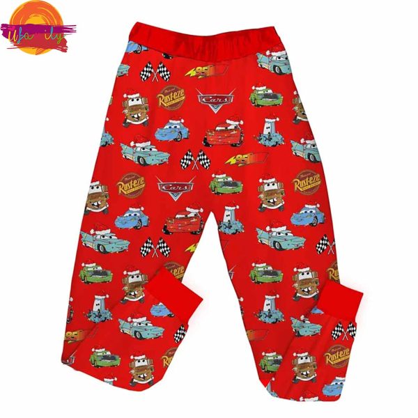 Lightning McQueen T Shirt Pajama Set