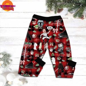 May The Force Bring Christmas Cheer Star Wars T Shirt Pajama Set 3