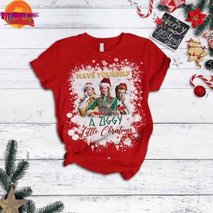 Merry Christmas David Bowie T Shirt Pajama Soft Fabric