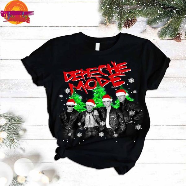 Merry Christmas Depeche Mode T Shirt Pajama Set