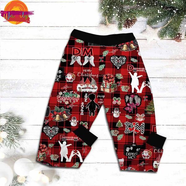 Merry Christmas Depeche Mode T Shirt Pajama Set