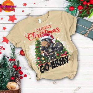 Merry Christmas Go Army Black Knight Pajama Christmas