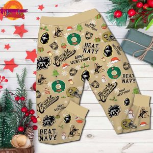 Merry Christmas Go Army Black Knight Pajama Christmas 3