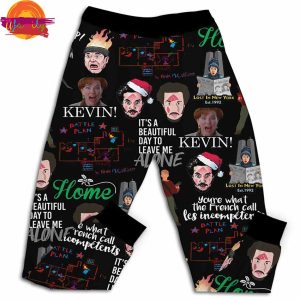 Merry Christmas Home Alone Kevin Revenge T Shirt Pajama Soft Fabric 3