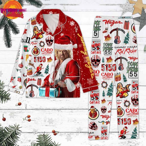 Merry Christmas Sammy Hagar Pajama Set