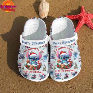 Merry Christmas Stitch Crocs Walt Disney Pictures 2