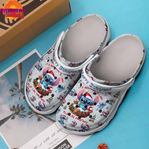 Merry Christmas Stitch Crocs Walt Disney Pictures 4