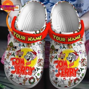 Merry Christmas Tom Jerry Crocs Warner Bros 1