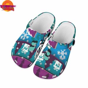 Merry Christmas Unique Graphics Crocs Shoes 3