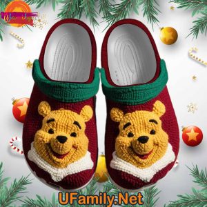 Merry Christmas Winnie The Pooh Crocs For Sale 1