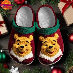 Merry Christmas Winnie The Pooh Crocs For Sale 3