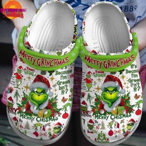 Merry Grinchmas Merry Christmas Crocs Style 1