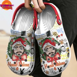 Merry Postmas Post Malone Crocs Shoes 3