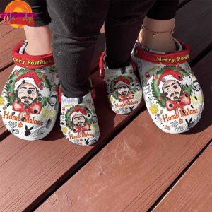 Merry Postmas Post Malone Crocs Shoes 4