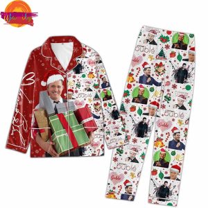 Michael Buble Christmas Pajama Set 1