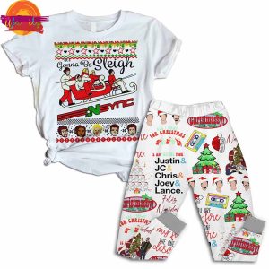 Nsync Christmas T Shirt Pajama Set 2