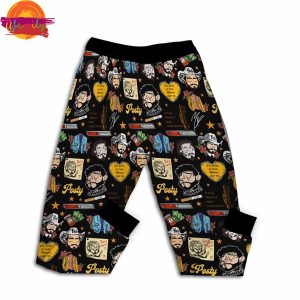 Post Malone F1 Trillion T Shirt Pajama set 4