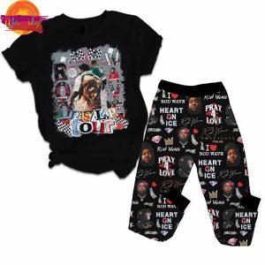 Rod Wave Last Lap Tour T Shirt Pajama set 2