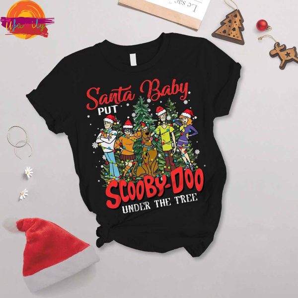 Santa Baby Put Scooby-Doo Under The Tree T Shirt Pajama Set