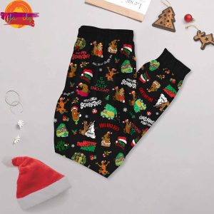 Santa Baby Put Scooby Doo Under The Tree T Shirt Pajama Set 3