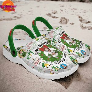 Santa OMG I Know Him Elf Crocs For Sale 2