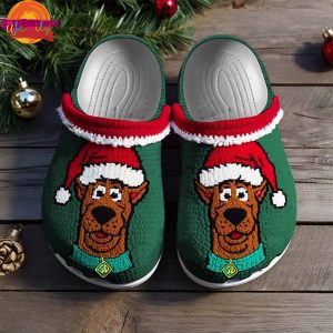 Santa Scooby-Doo Knit Effect Christmas Crocs Footwear