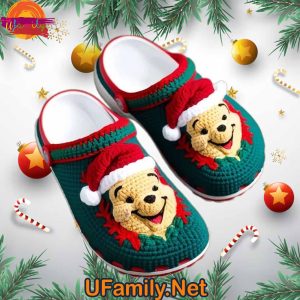 Santa Winnie The Pooh Crocs For Sale