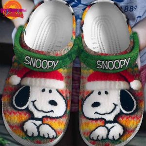 Snoopy Christmas Crocs Unique Design 1