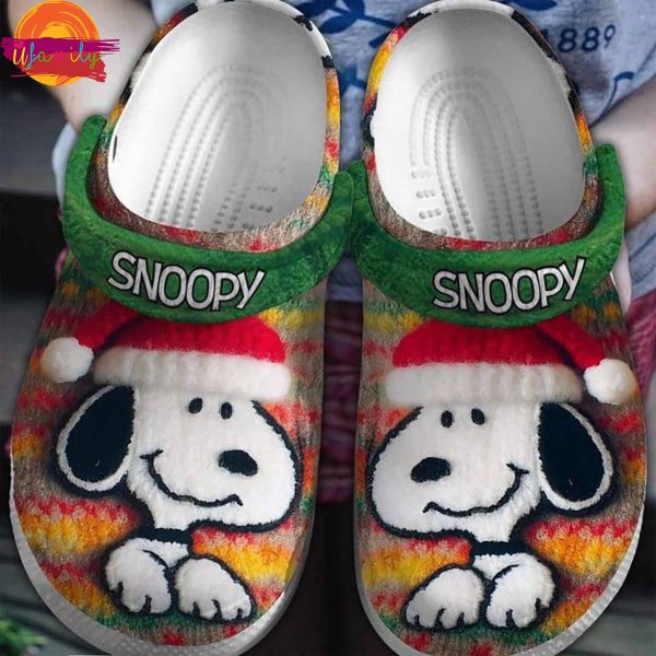 Snoopy Christmas Crocs Unique Design