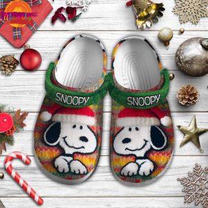 Snoopy Christmas Crocs Unique Design 2