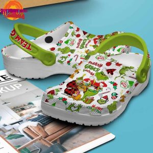 Team Grinch Christmas Crocs For Sale